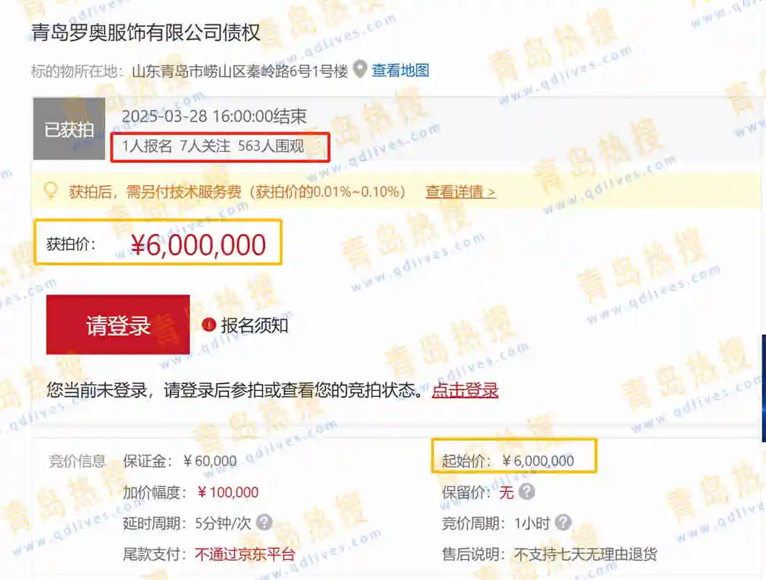 乐好系1.03亿债权被拍卖，工业园涉6轮查封