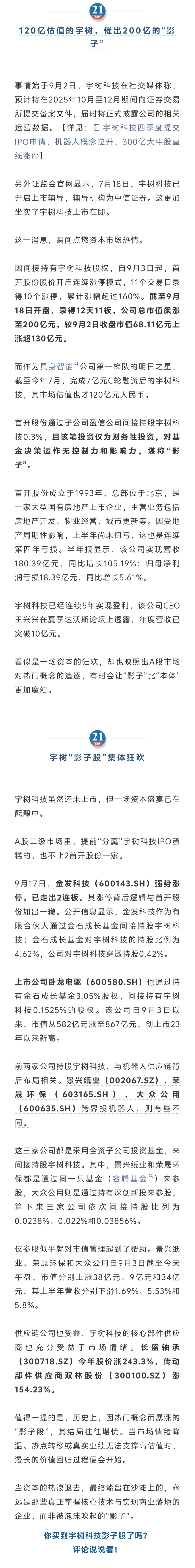 搭上宇树科技，大牛股飙涨200%，12天11板