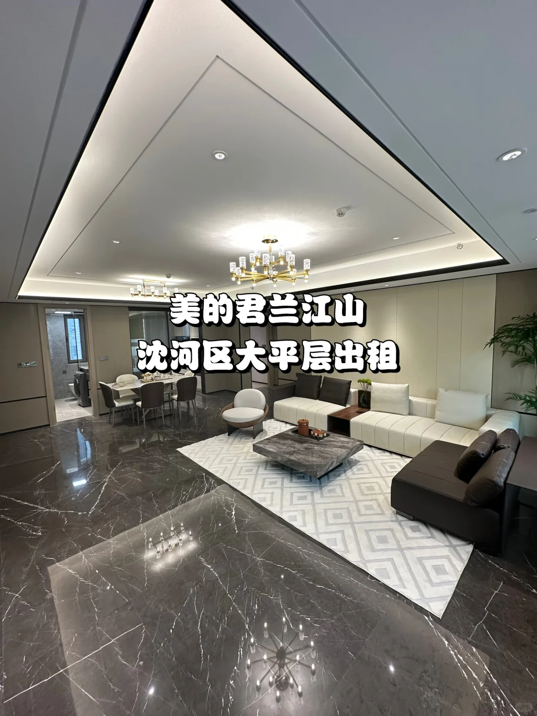 沈阳惊现！绝美大平层出租 高端住宅 首租
