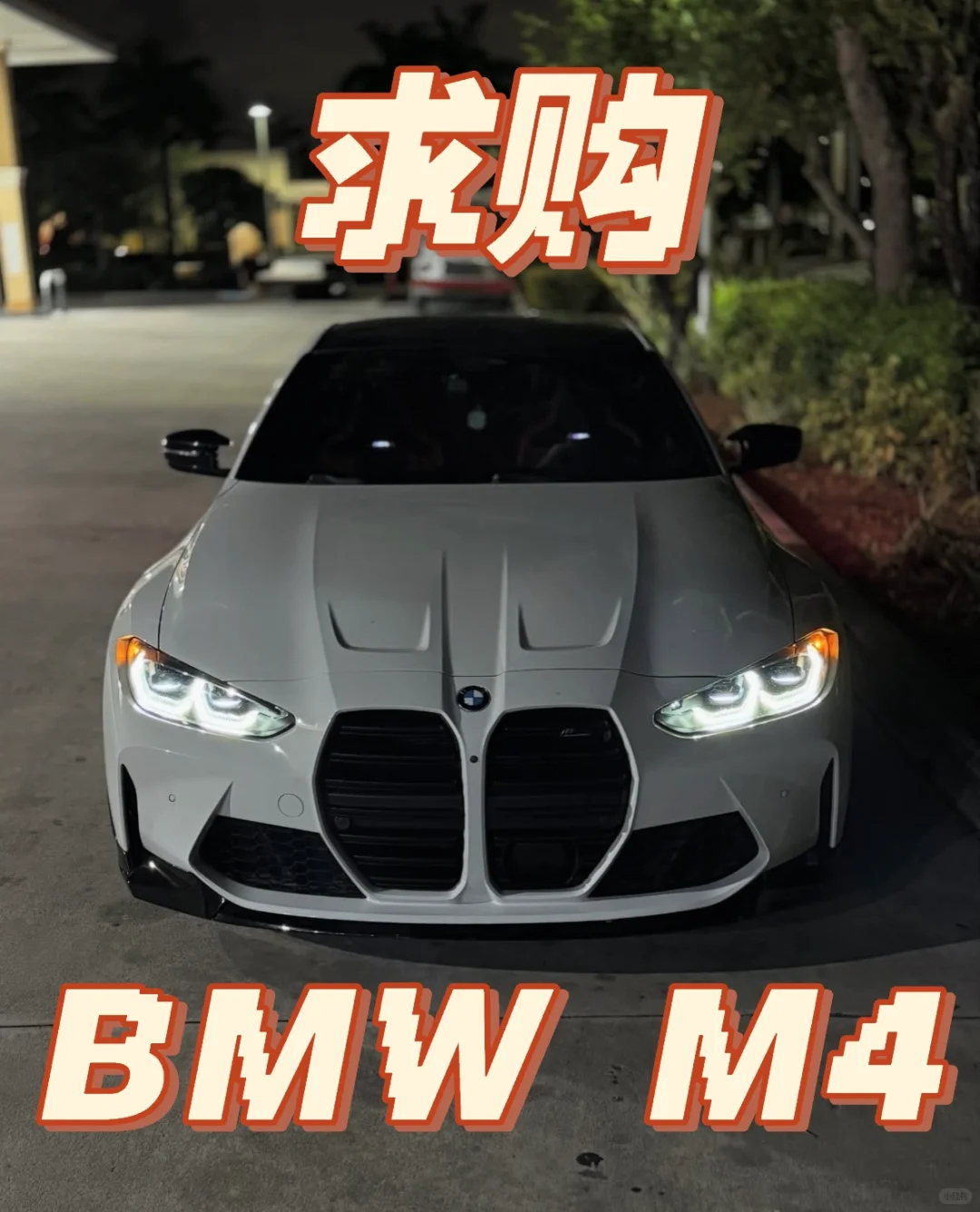 个人求购宝马M4