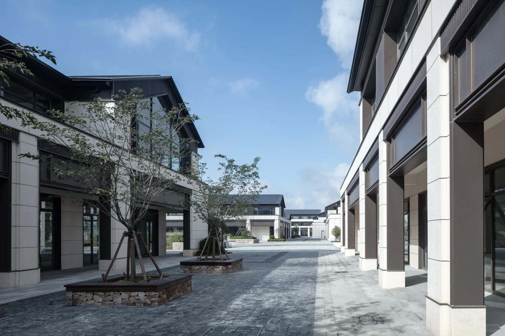 青岛藏马山居安置房小区丨建筑摄影