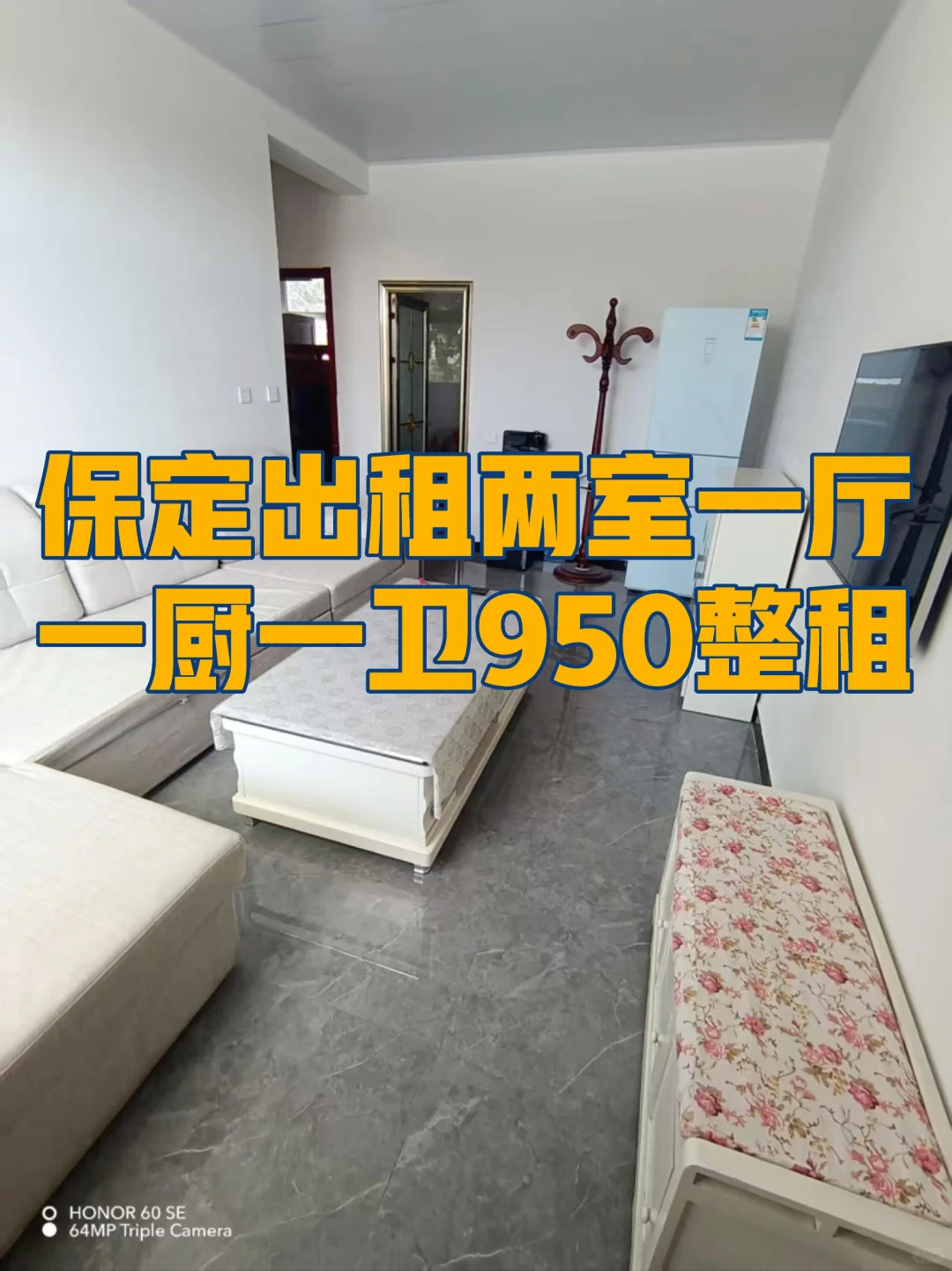 保定出租两室一厅一厨一卫950整租