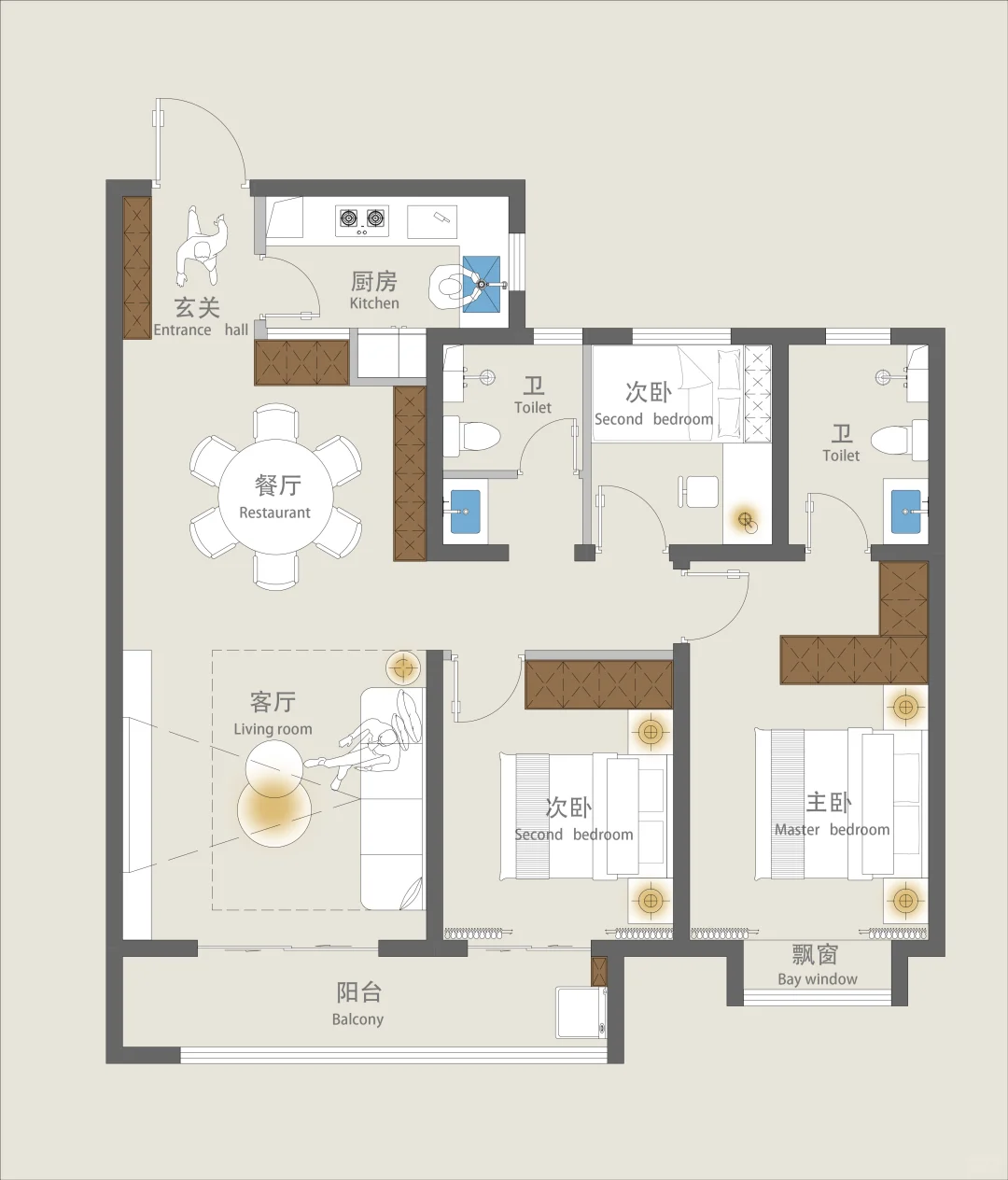 邯郸丨室内设计丨户型优化