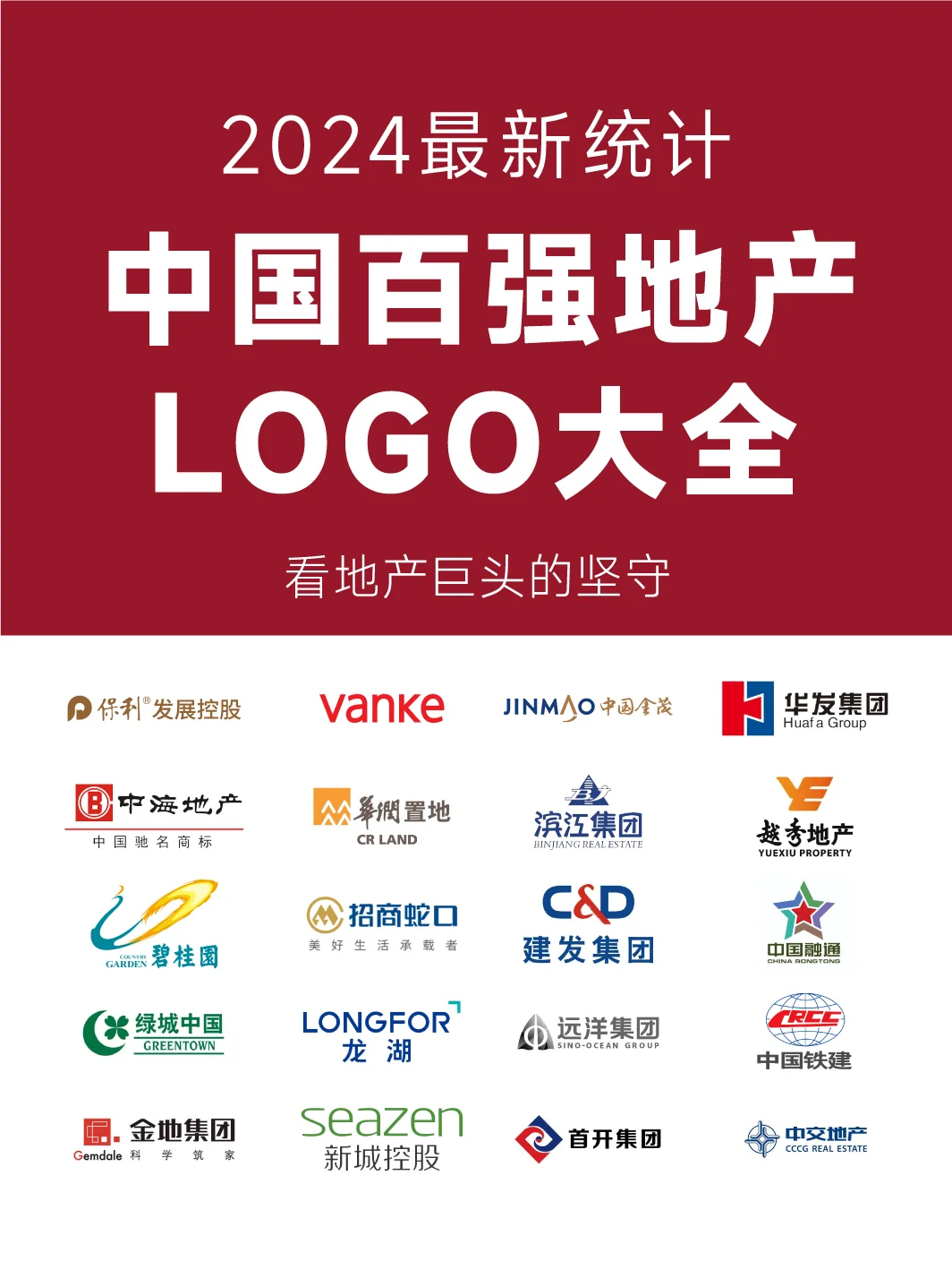 2024最新统计！看中国百强地产巨头的坚守！