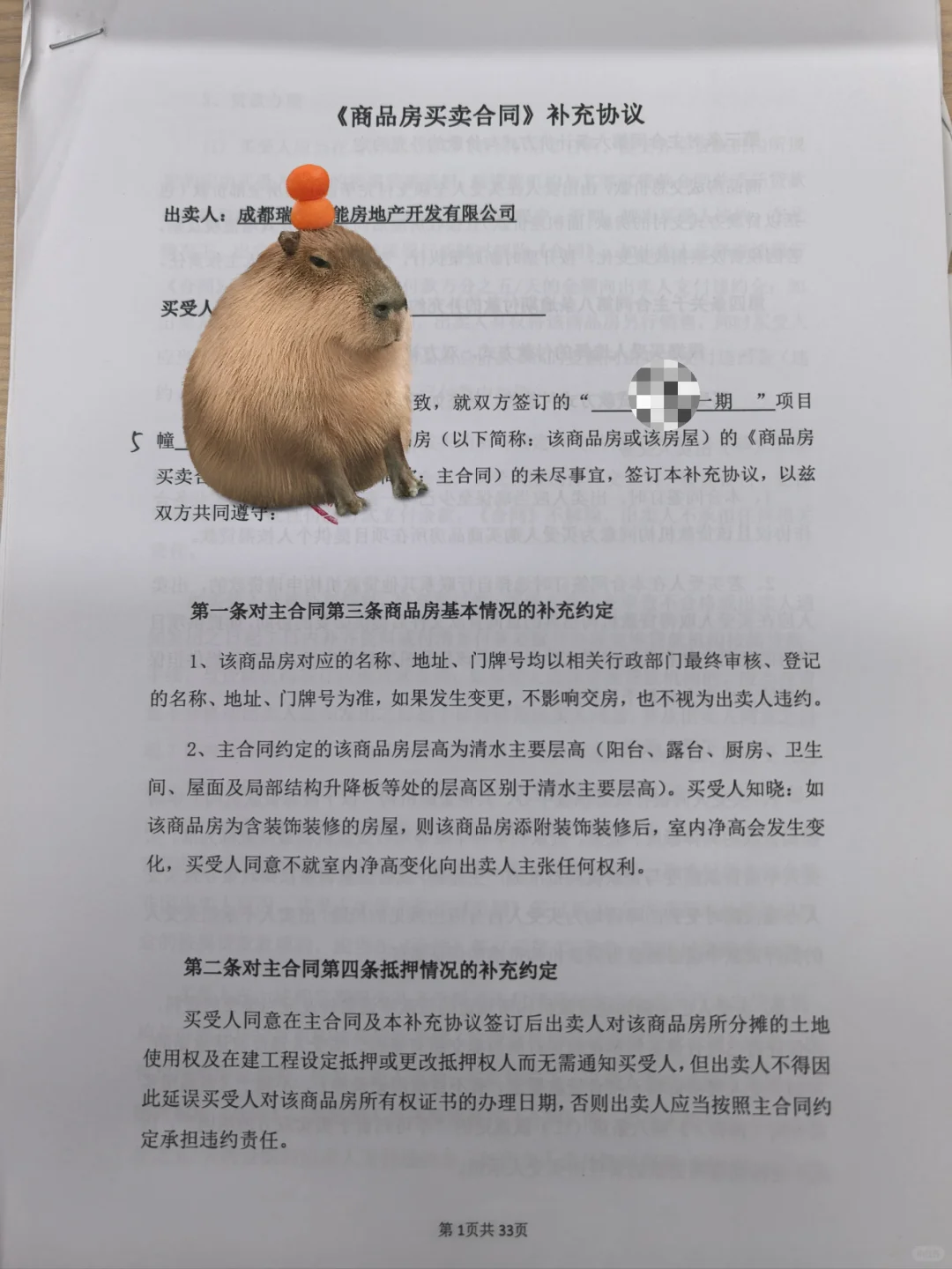 合同越厚越要看仔细，说不好就是签的卖身契