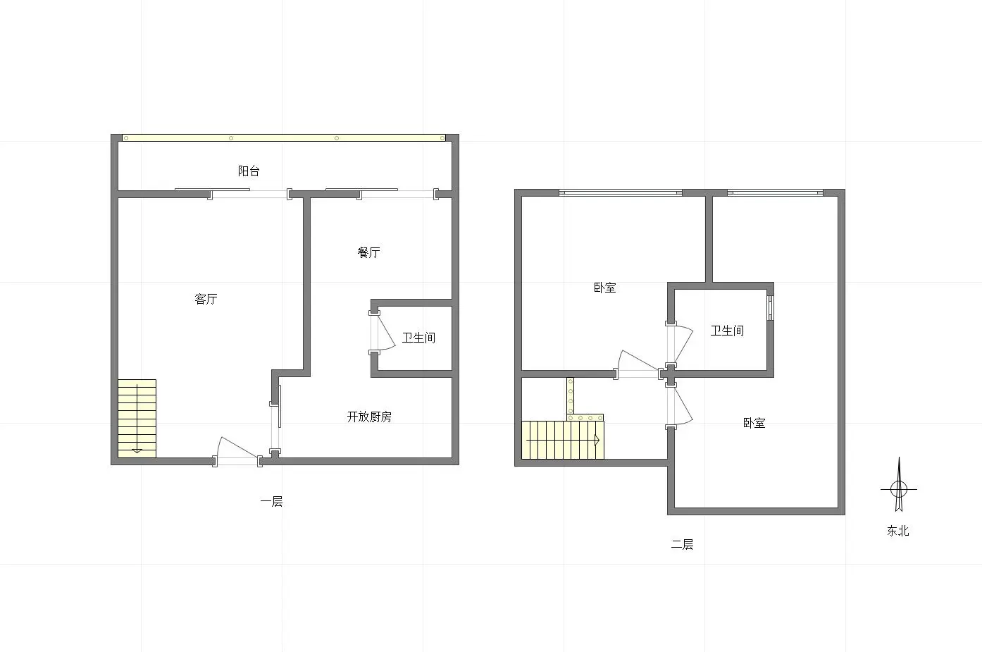 弹子石 环线 首付3万 跃层3房2卫 50万