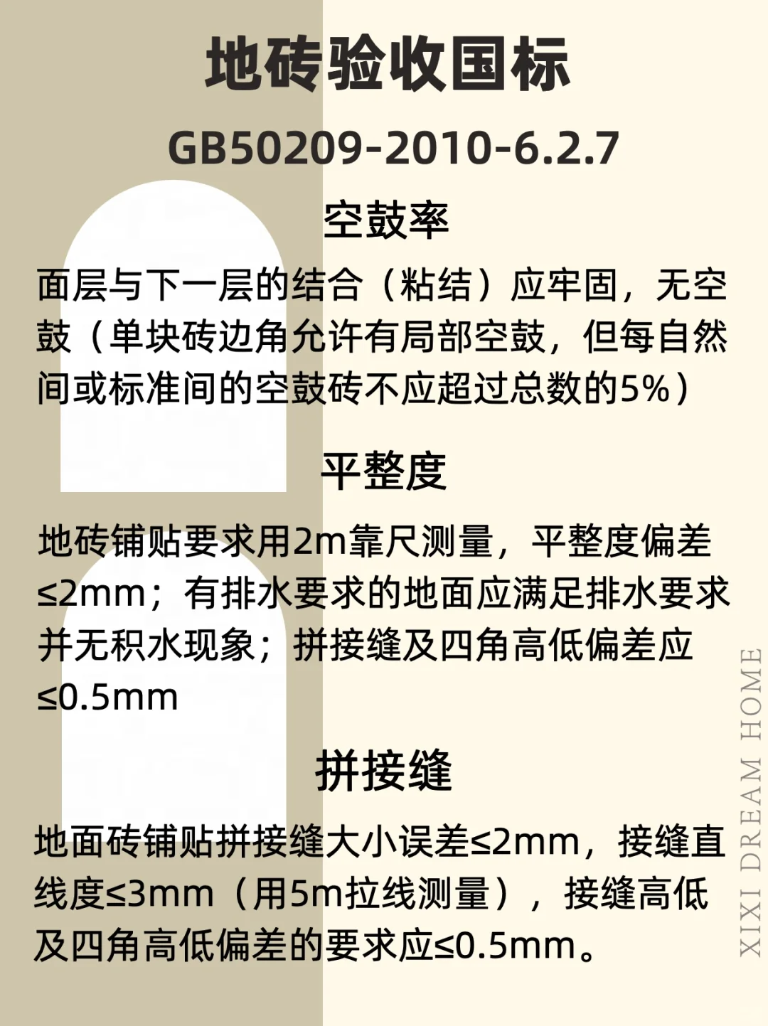 有理有据！地砖验收国家标准帮你整理好了