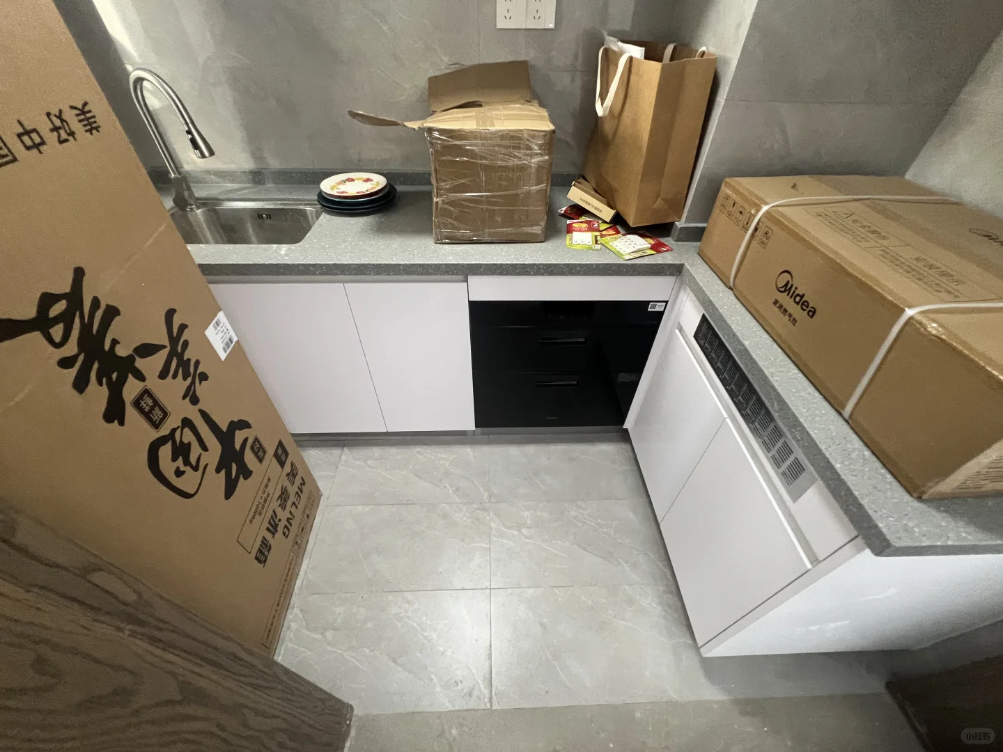 天河区车陂新涌口花园回迁房，小区一房两房