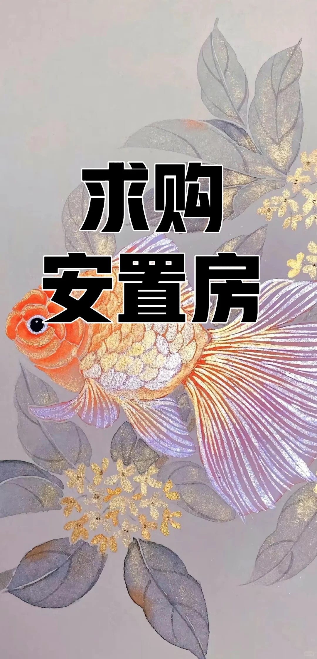求购大平房安置房❗瞎要价勿扰❗
