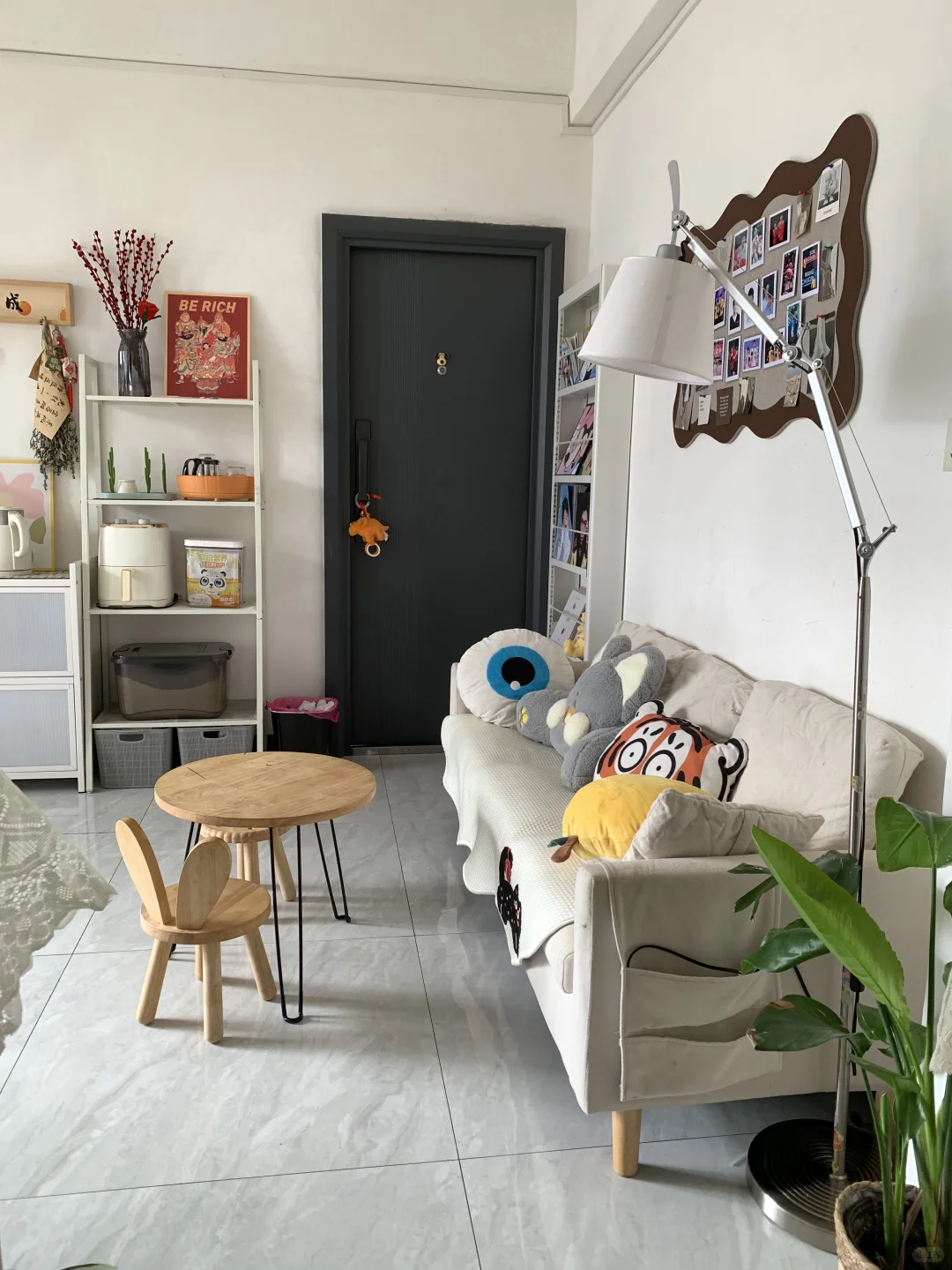 阳光充足，700一个月的出租屋越住越爱❤️