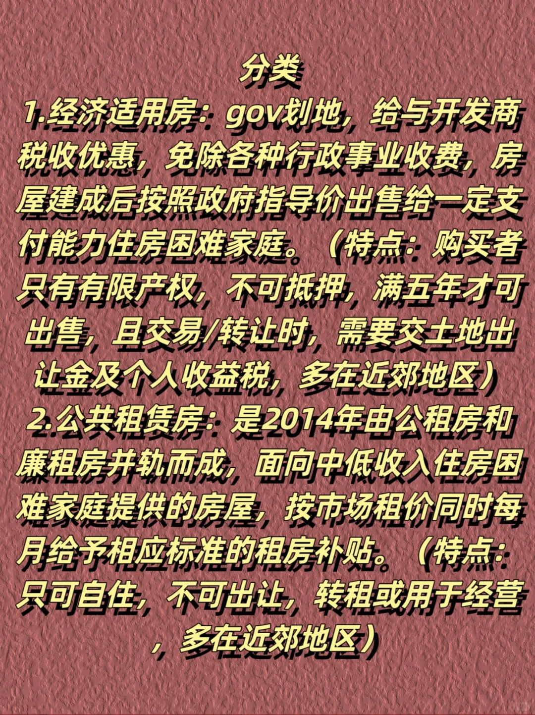 什么是保障性住房