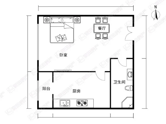 上地树村学区占坑！一口价285万，租售比高