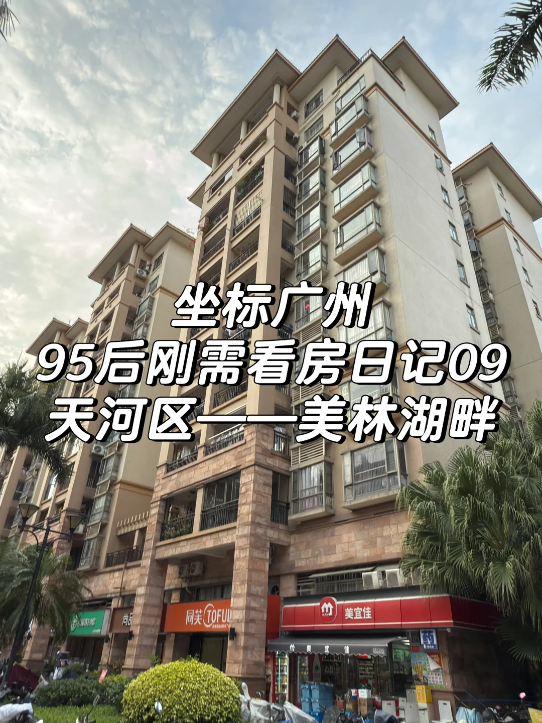 95后广州刚需买房踩盘日记之美林湖畔花园