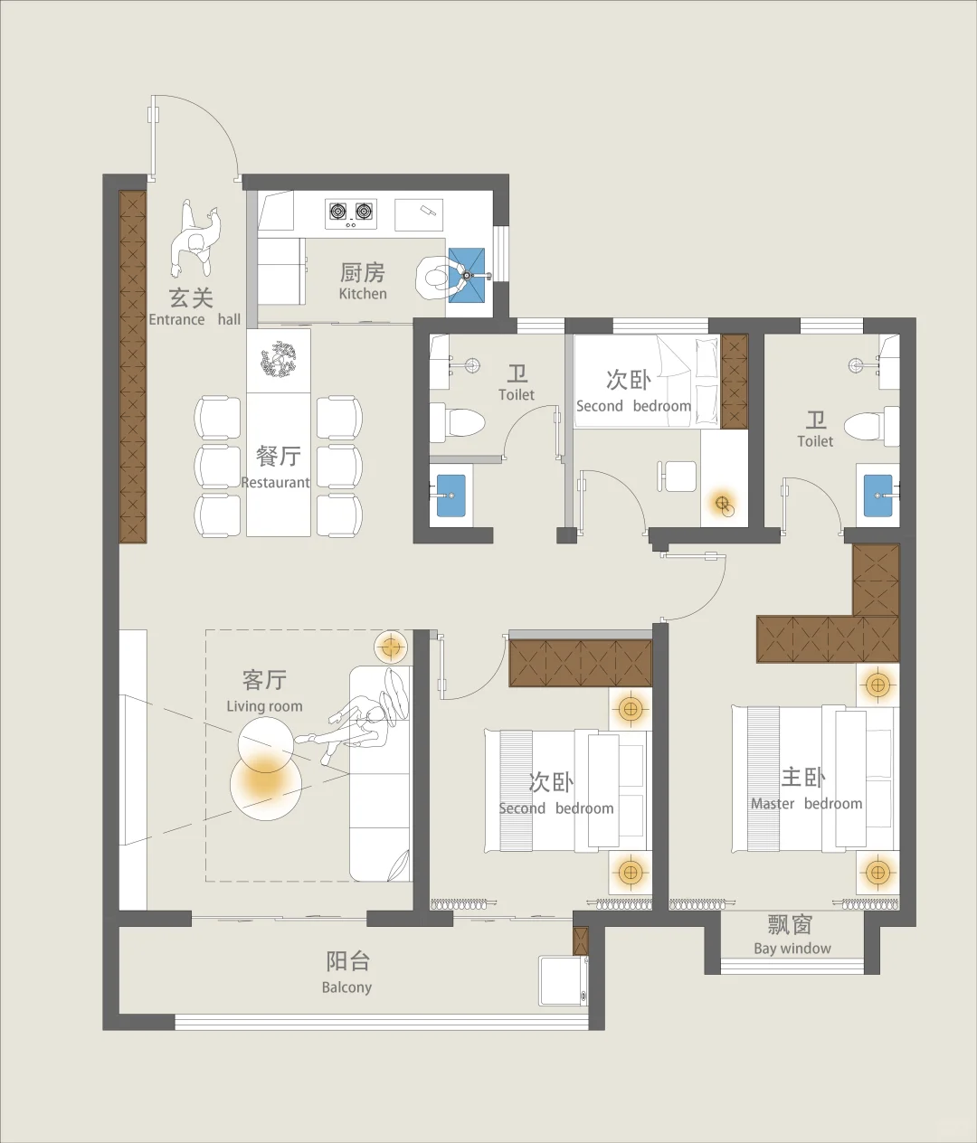 邯郸丨室内设计丨户型优化