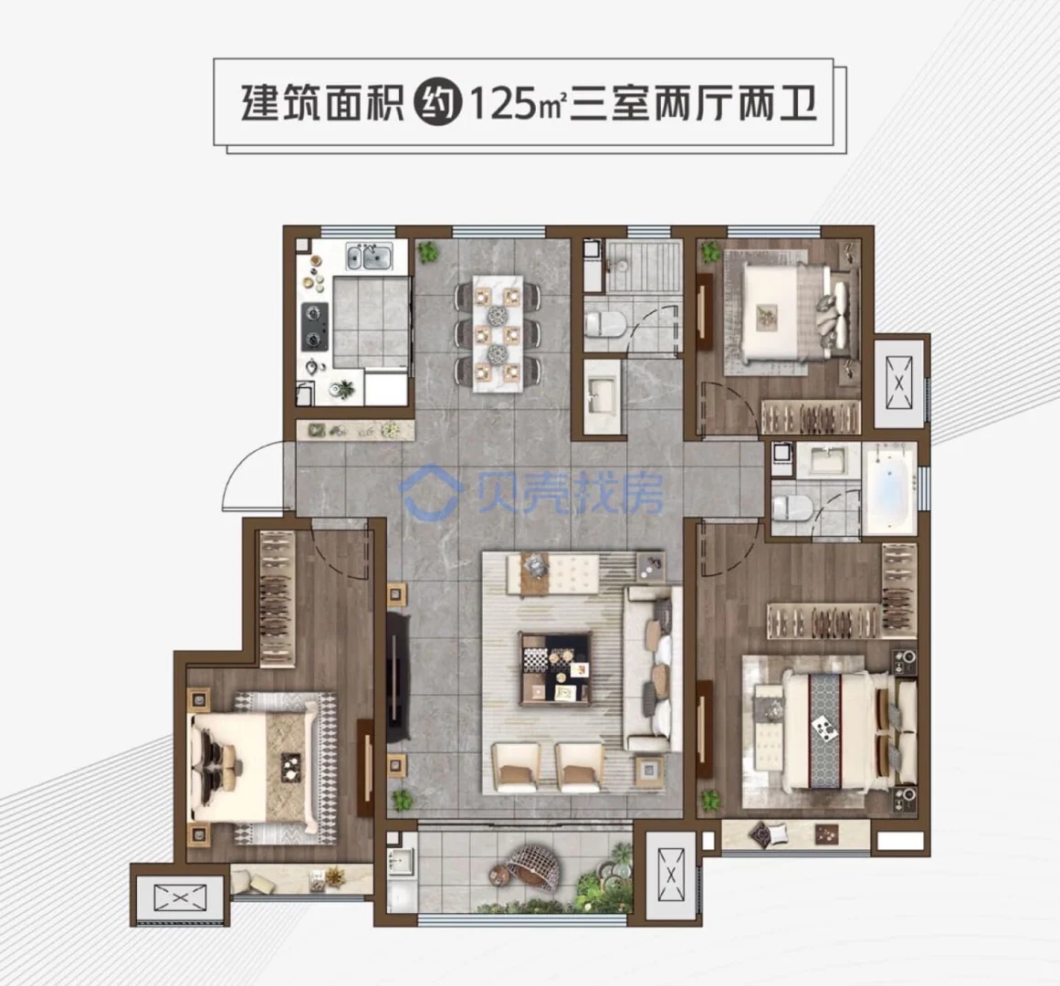 空港一期 准现房 电梯洋房 152W起