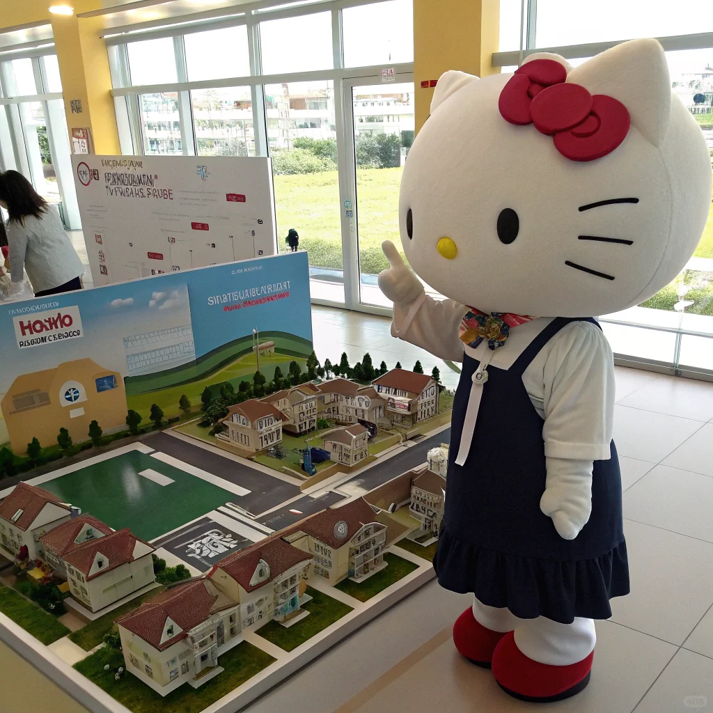 Hello Kitty头像 房产销售人员中介置业顾问