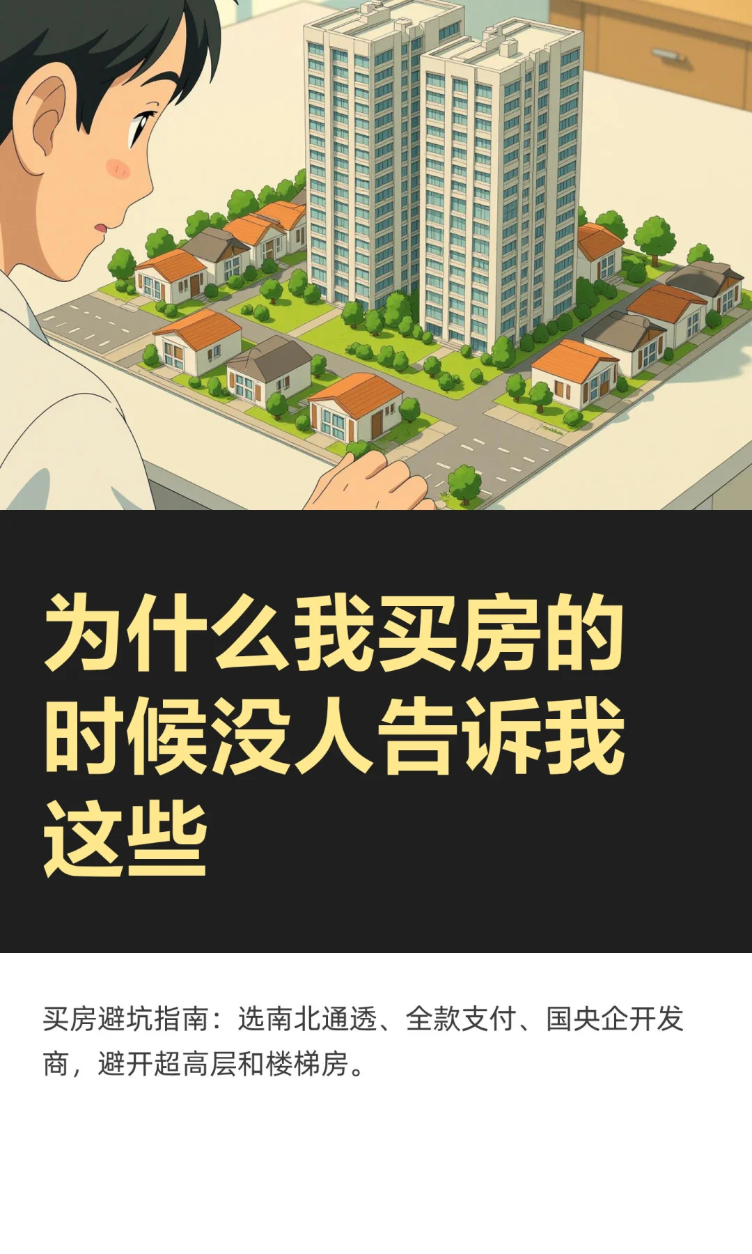 为什么我买房的时候没人告诉我这些