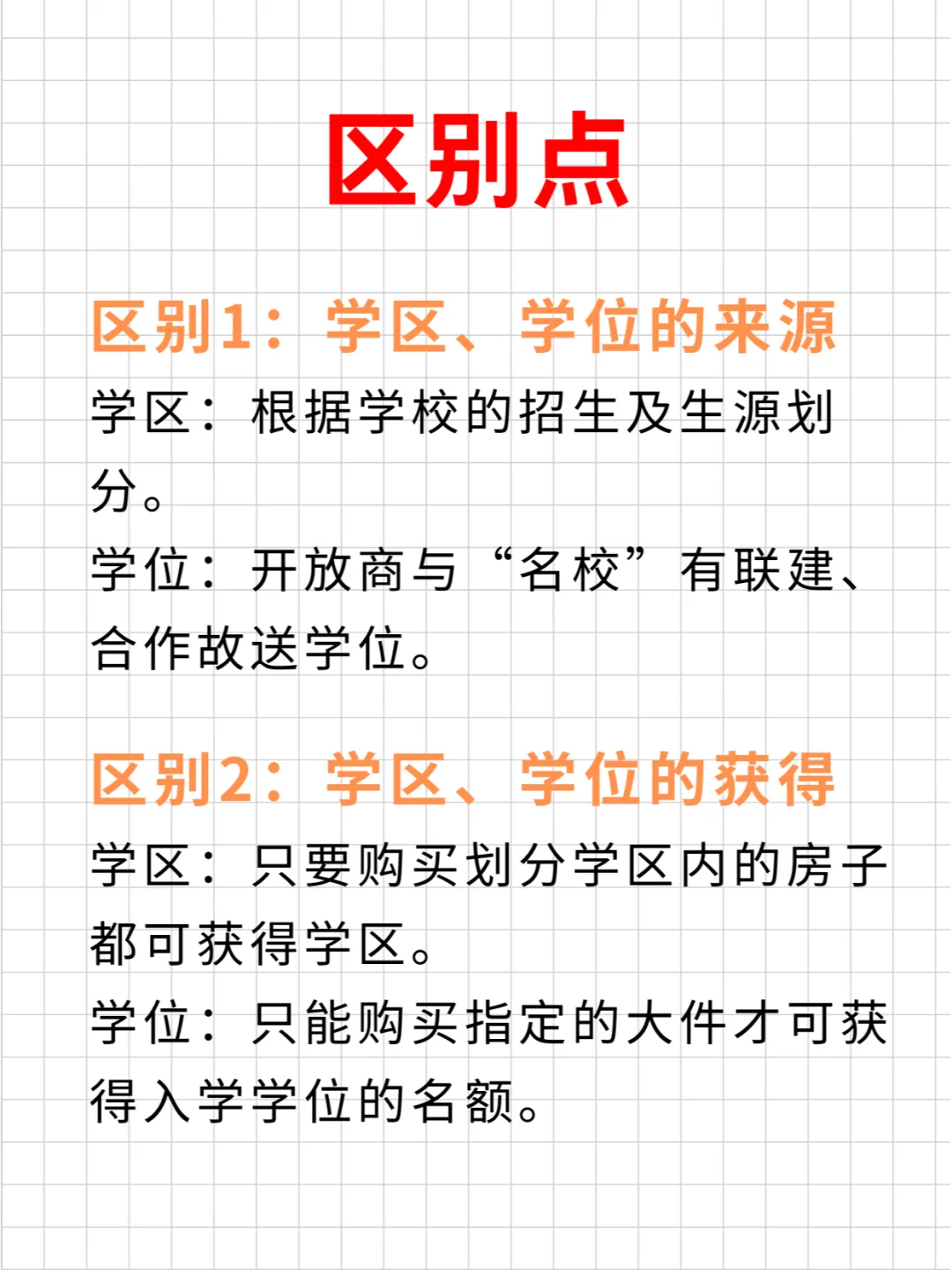 西安小升初学区房VS学位房