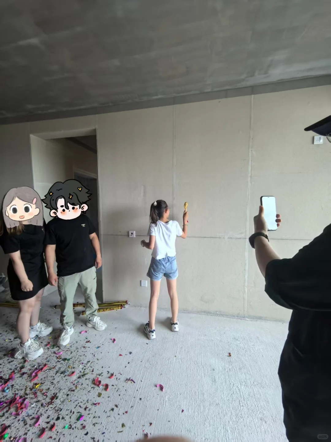 设计师日常｜三室一厅毛坯房纯设计开工✅