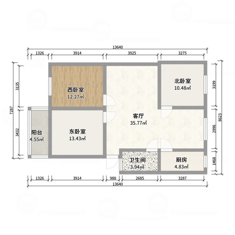 装修日记——第一步手画户型图