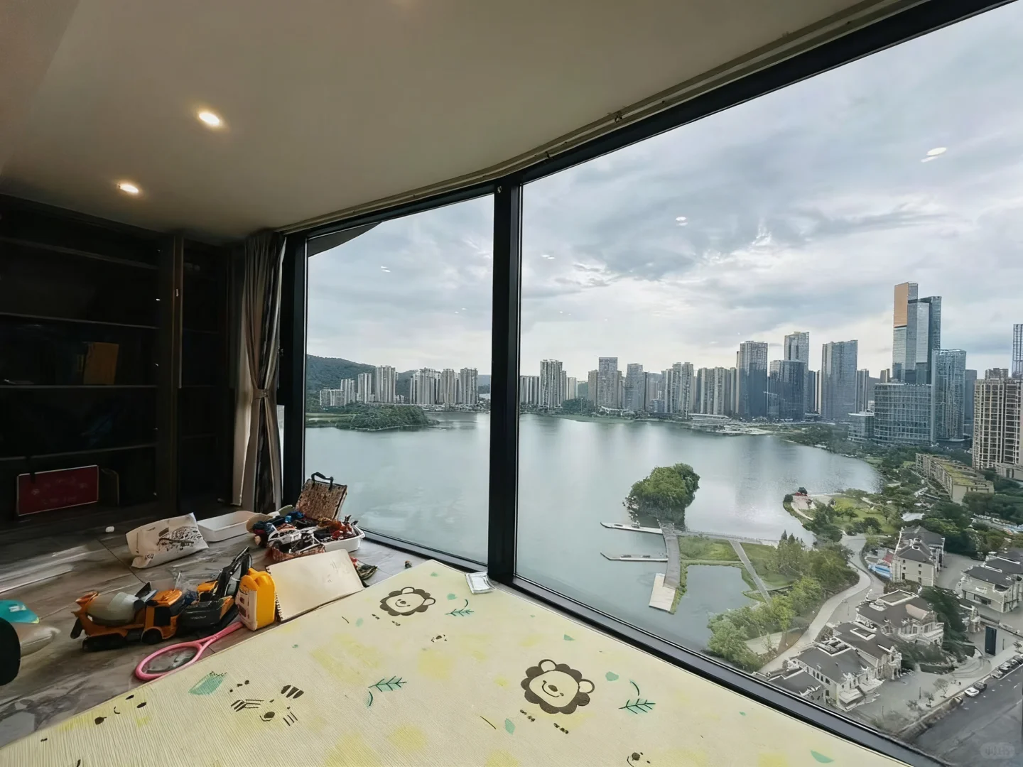 （出租）梅溪湖一线湖景大平层，自住豪装