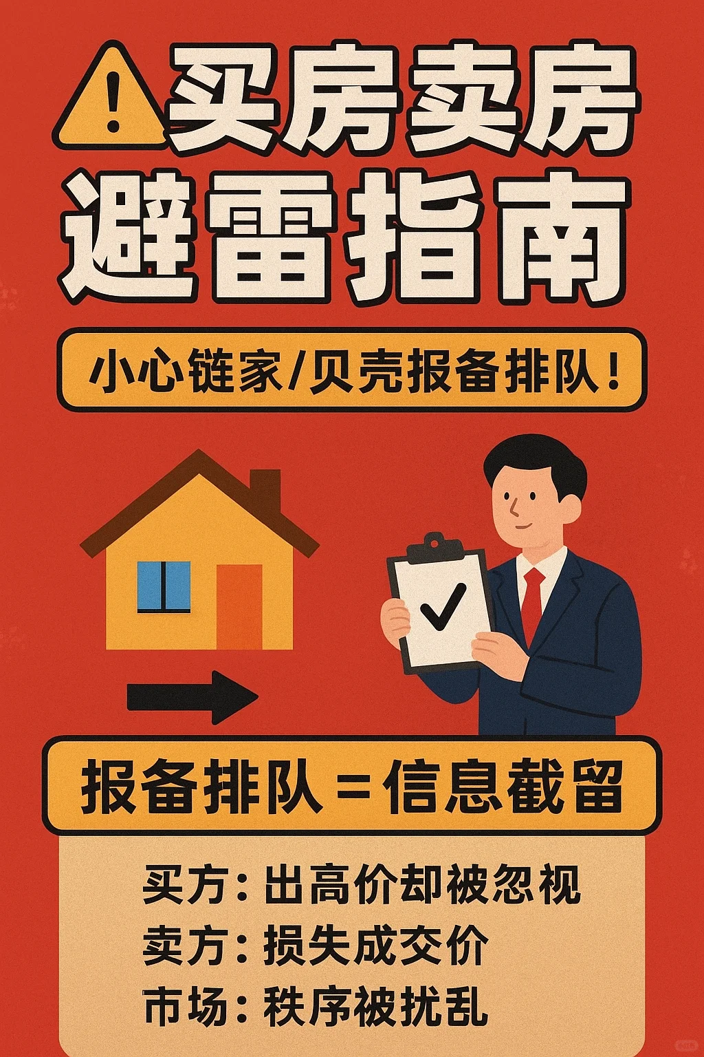 如果你计划卖房，避雷链家/贝壳 ⚠️