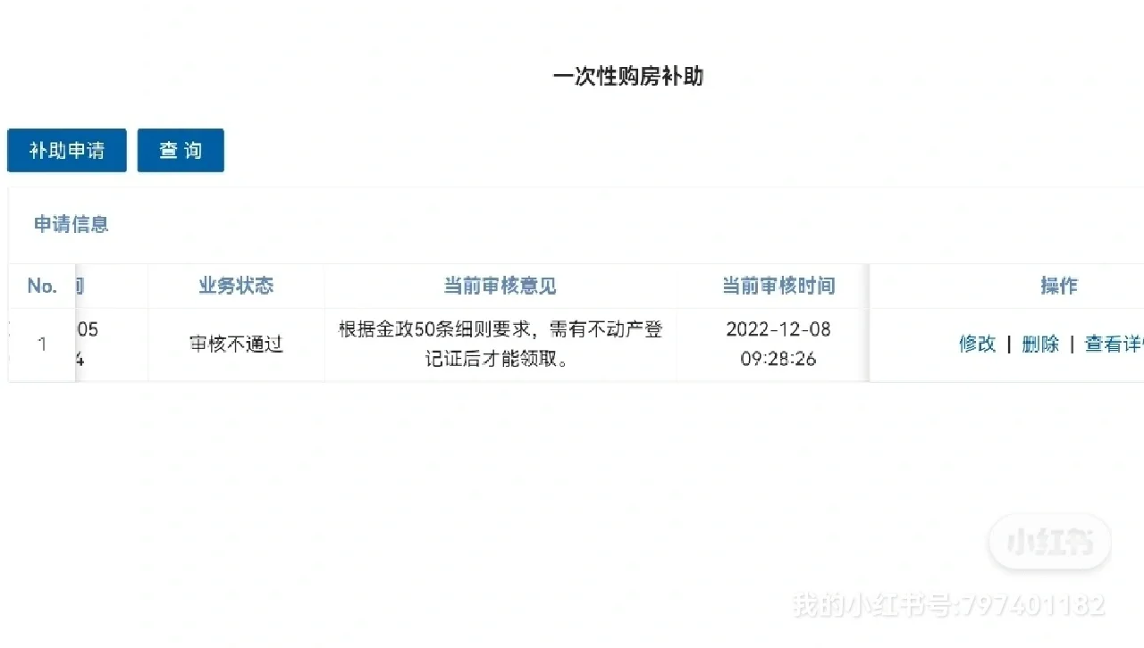 淄博购房补贴审核了