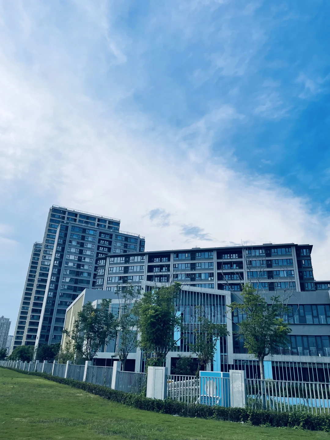 小区环境也太奈斯了吧