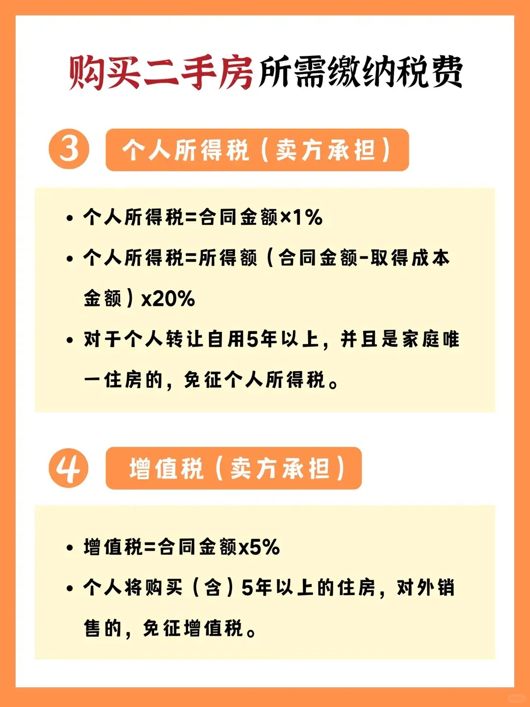 买房要交哪些税❓