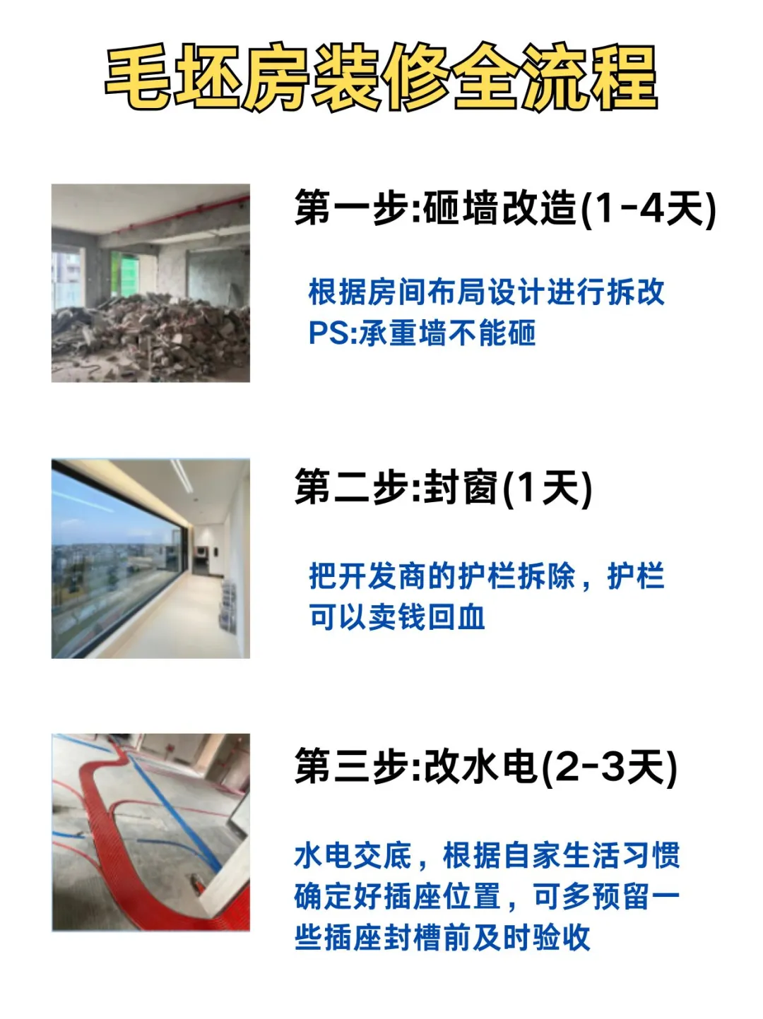 骨灰级穷装顺序🏠（三个月完工不返工）