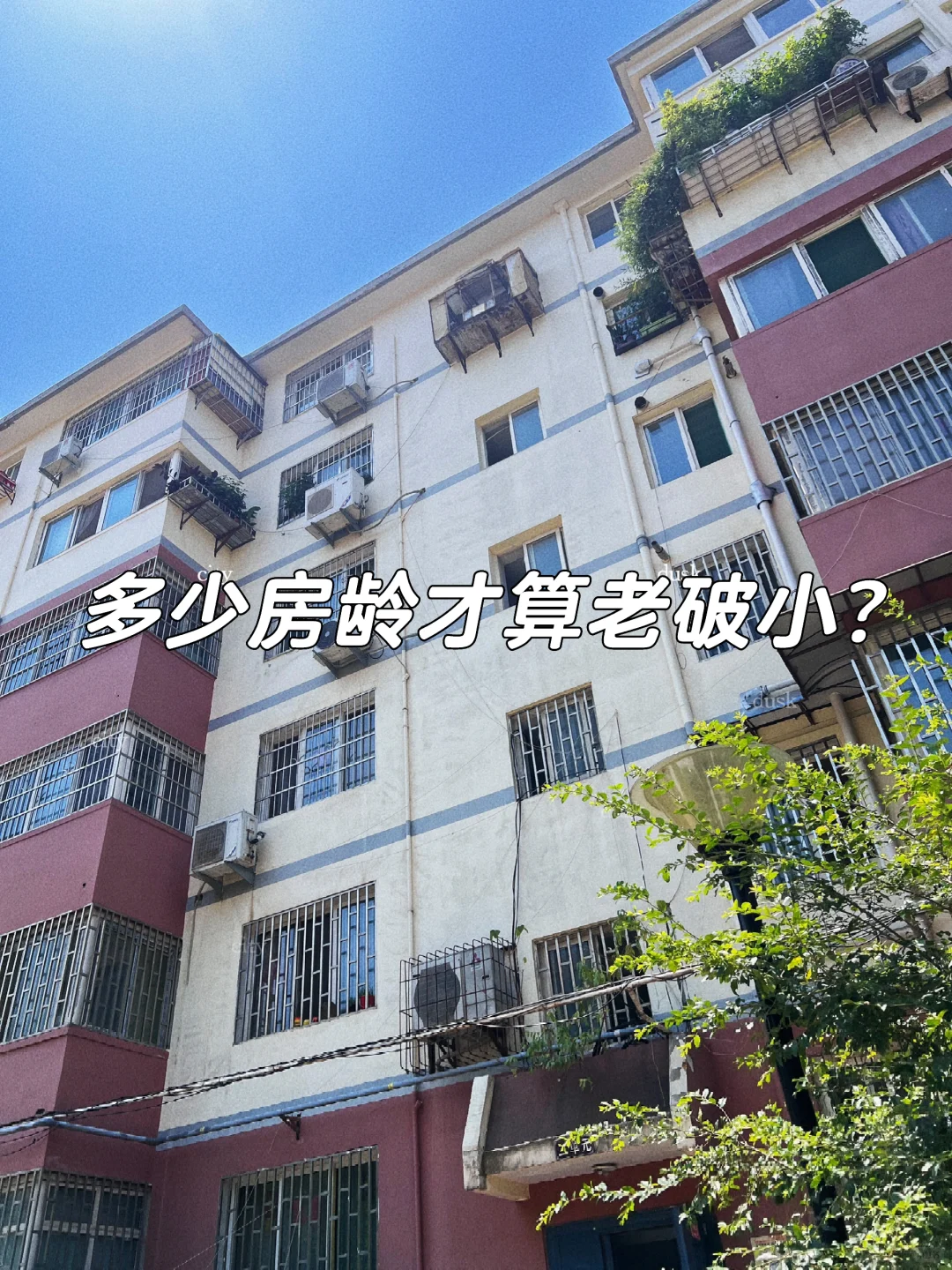 闺蜜们 老破小多久房龄才能入手？