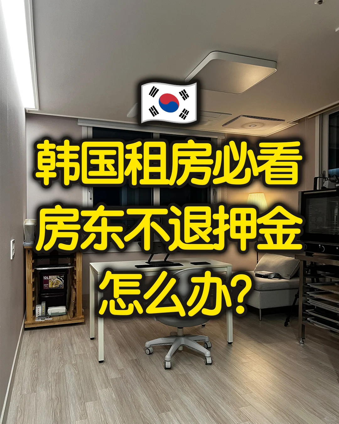 🇰🇷(必看)韩国租房，房东不退押金应对方法