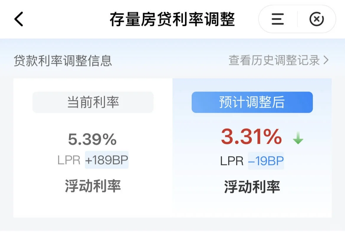 固定利率转浮动利率，节省房贷利息