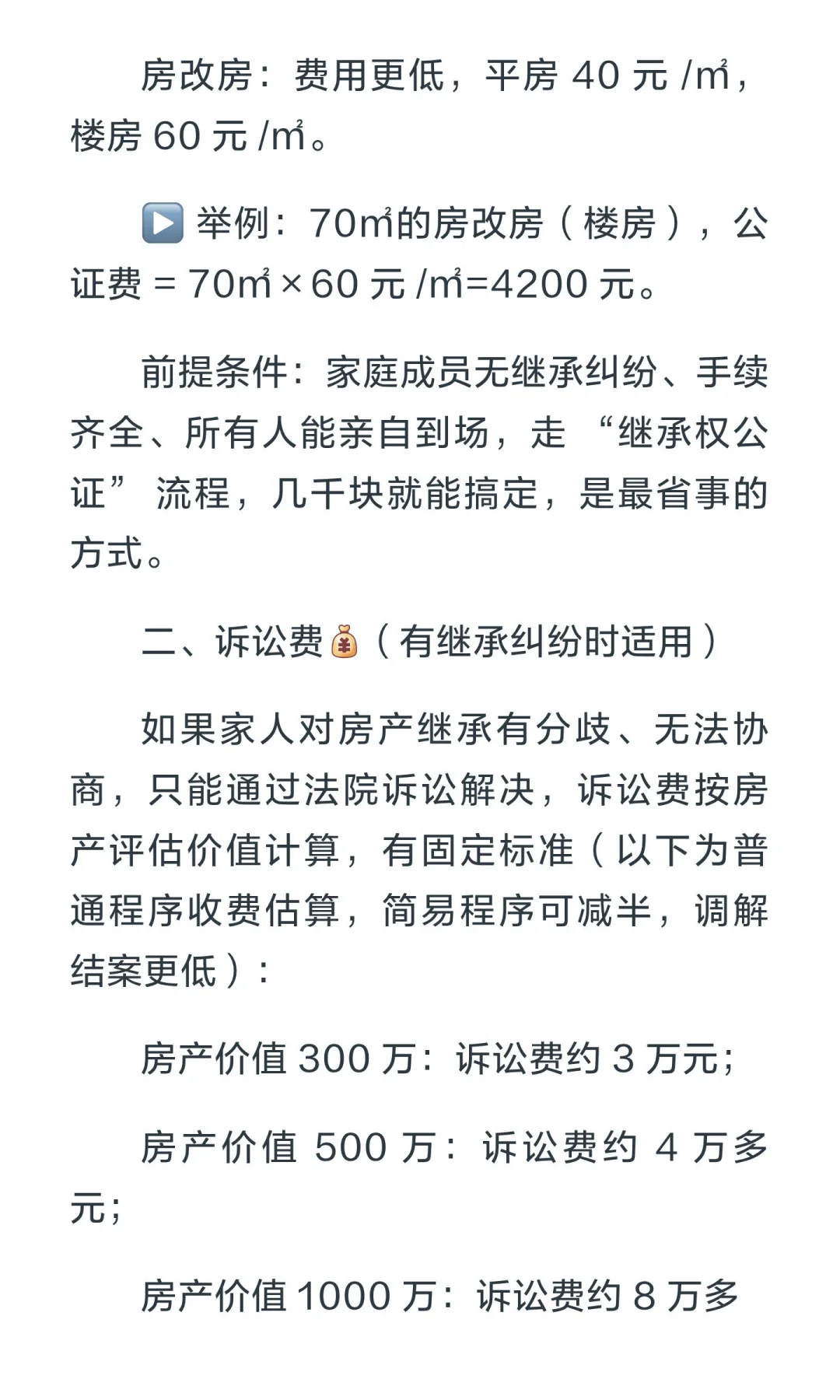 继承父母的房子，过户要花多少钱？