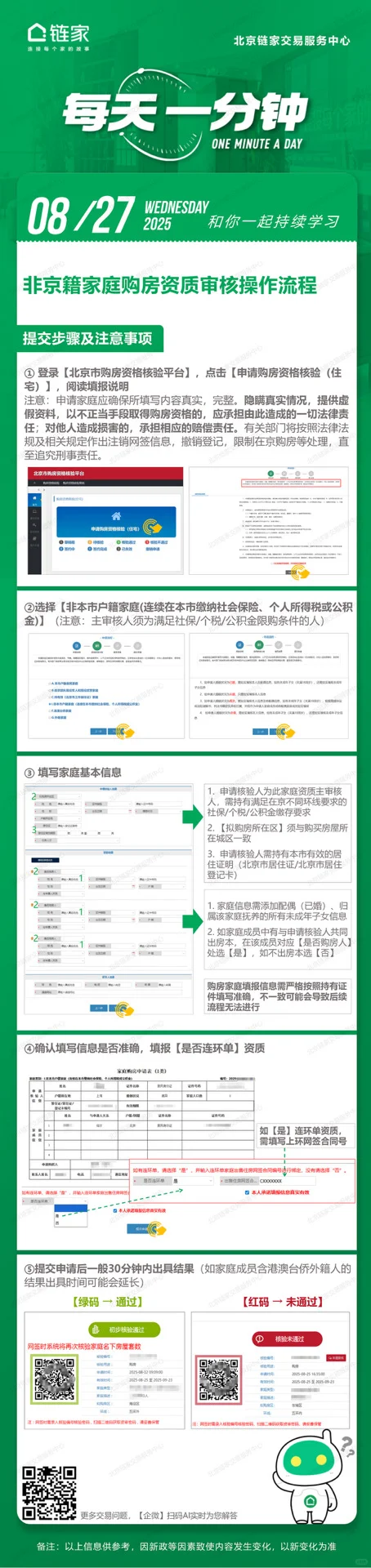 非京籍家庭北京购房资质审核全流程✨