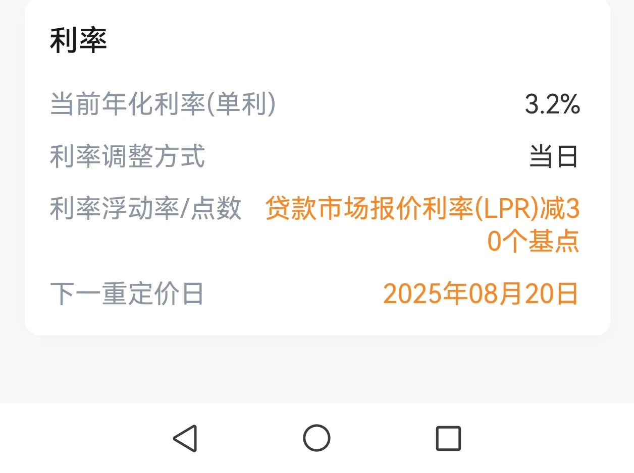 房贷利率调整