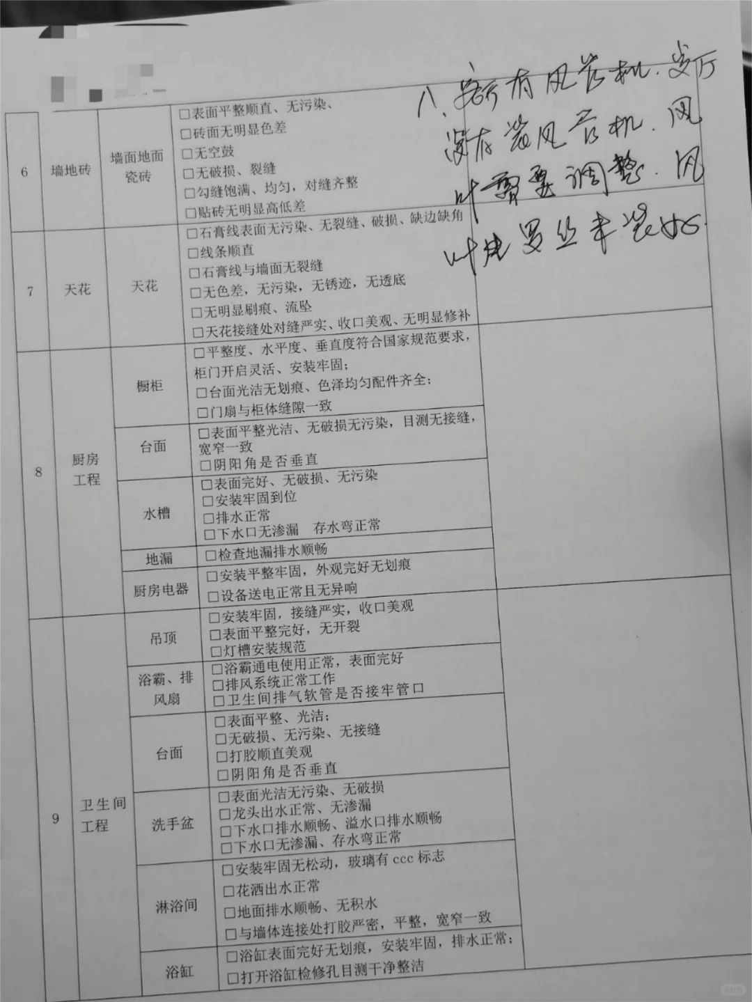 精装房验房，满满三张纸的问题！