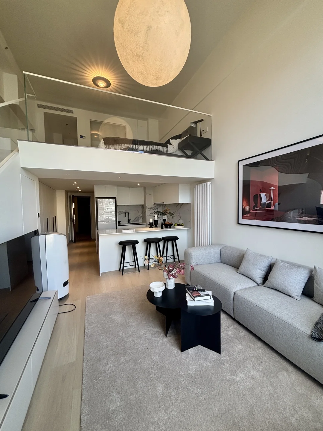 LOFT 复式一居室｜85平的小屋 太哇塞了