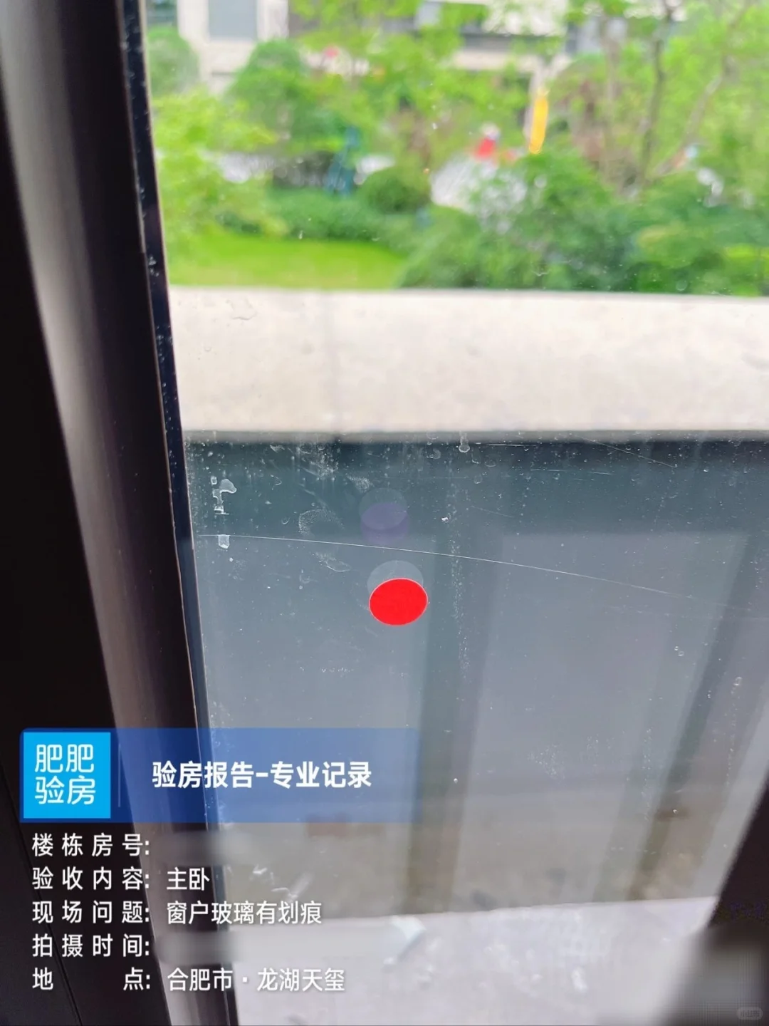 龙湖天玺验房报告