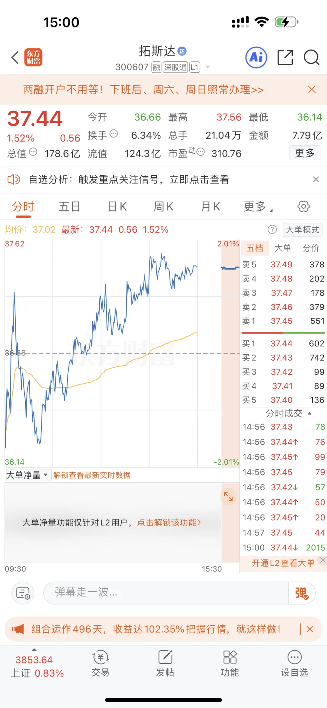 我把父母给的买房首付投进了股市...第7⃣️天