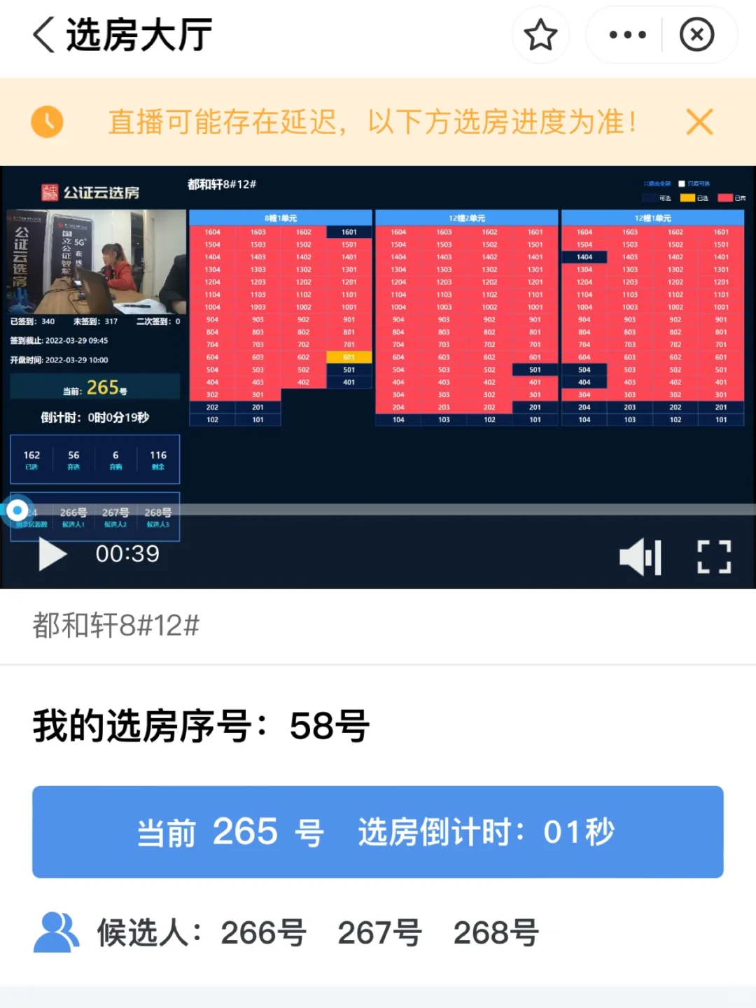 第一次摇号选房 也是最后一次