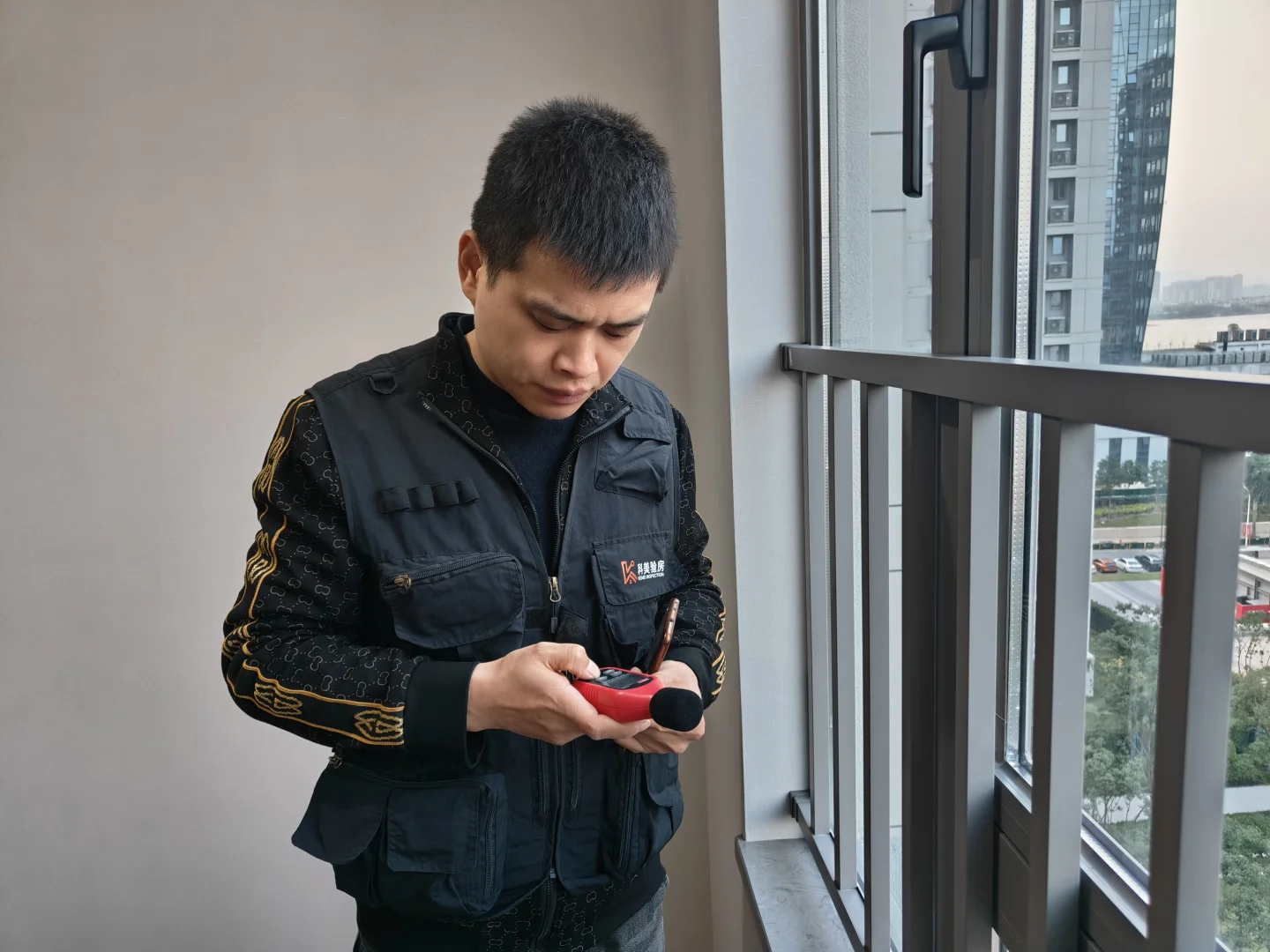 泉州科美验房｜国贸江南璟上毛坯房交房验房