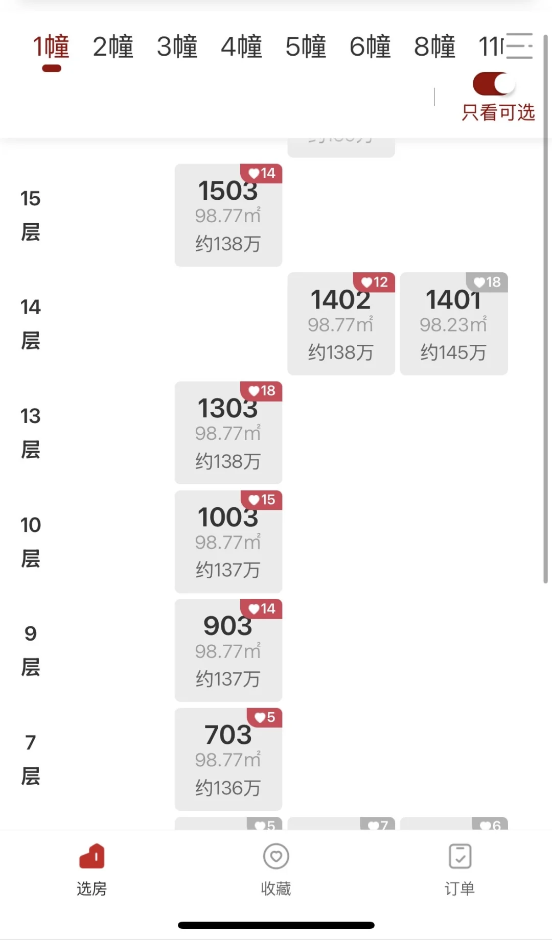 宁鹭苑摇号大家都选上自己想要的了吗