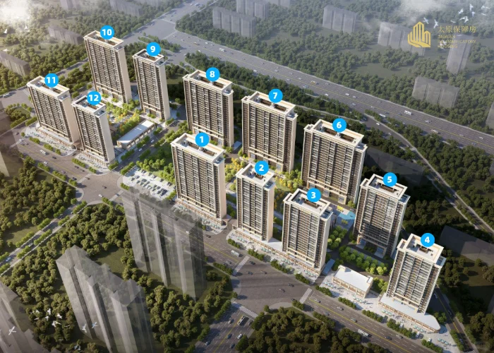 😱太原首个｜保障性住房，锦绣长风只要5500