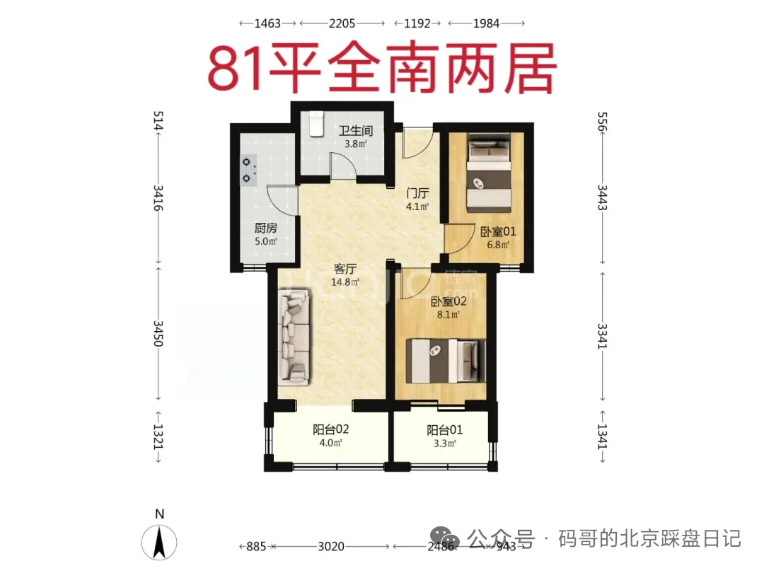 【保值分析】公园悦府近一年房价走势（上）