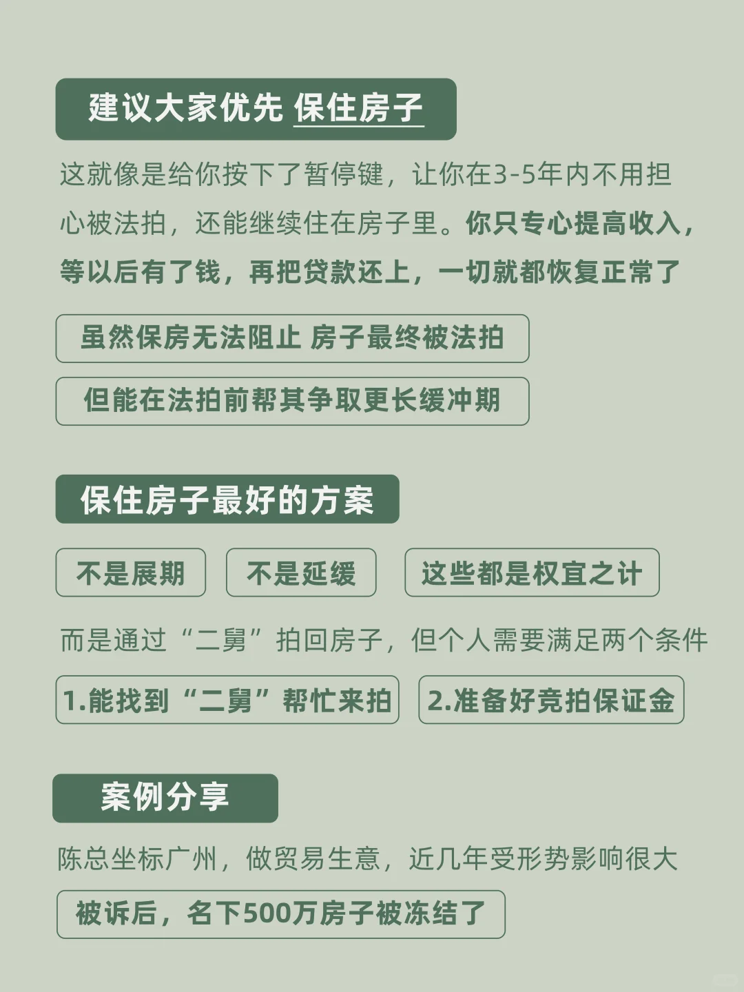 抵押房被起诉，不能无动于衷