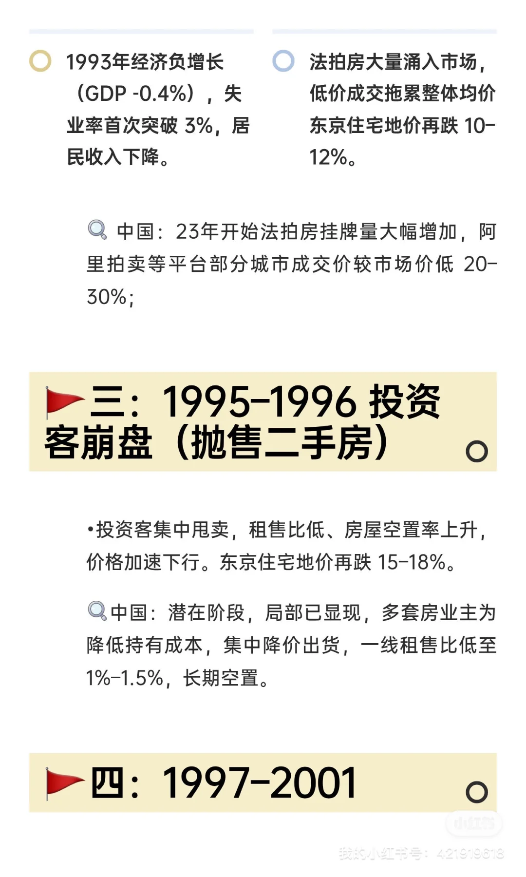 房价何时是底部？从日本美国经验看。