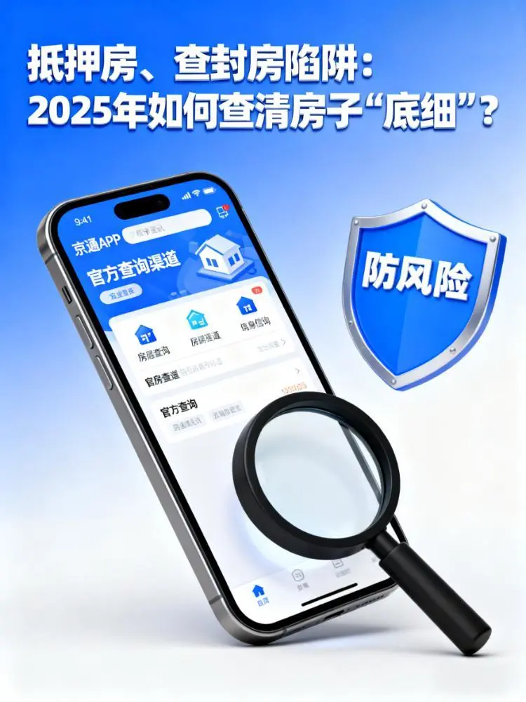 抵押房查封房陷阱：2025年如何查清房子底细