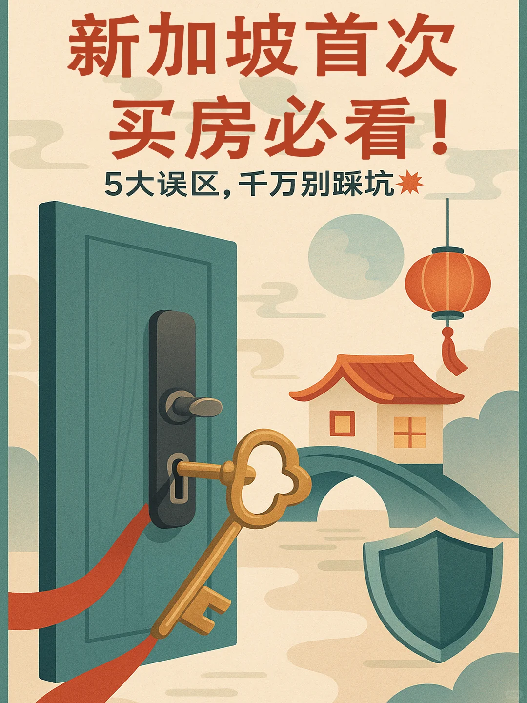 公民/PR购首套房的5大误区破解🏠