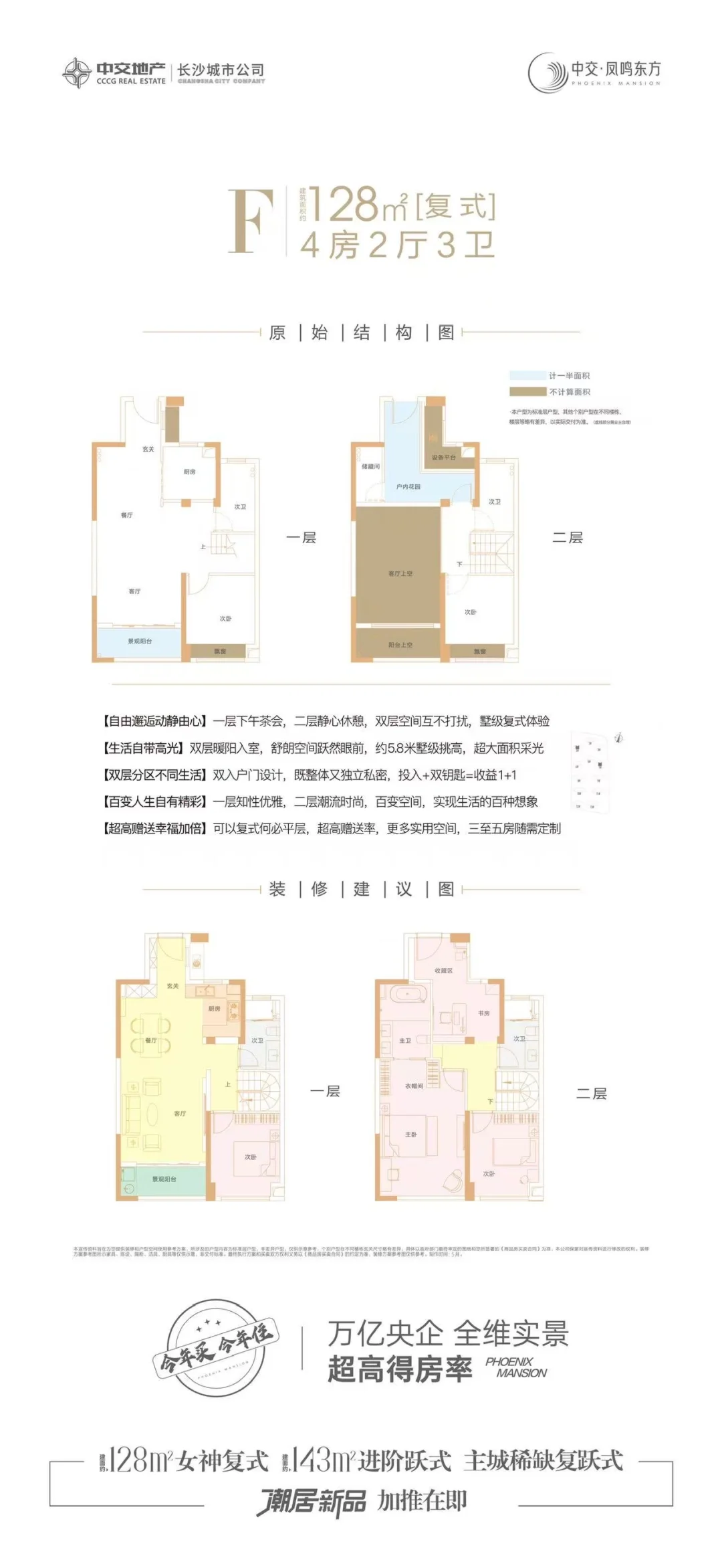 2025年纯新盘现房，“负公摊”不用等！